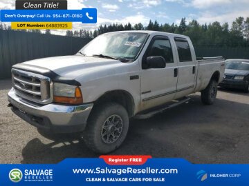 1999 Ford F350 4x4 Crew Cab Super Duty