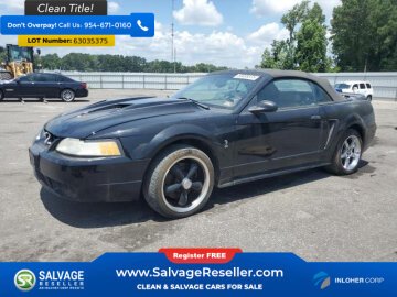 1999 Ford Mustang Cobra Convertible