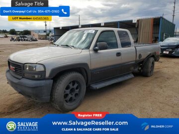 1999 GMC Sierra 1500 4x4 Extended Cab