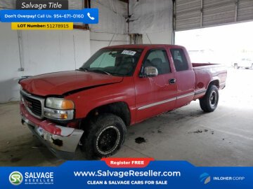 New 1999 GMC Sierra 1500 4x4 Extended Cab