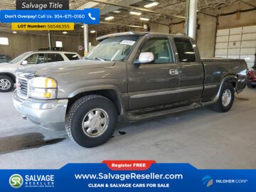 1999 GMC Sierra 1500 4x4 Extended Cab