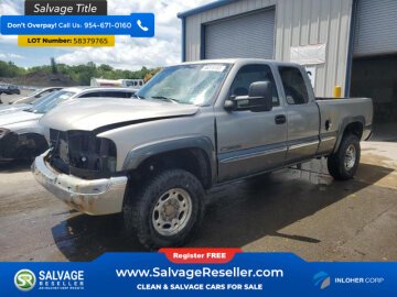 1999 GMC Sierra 2500 4x4 Extended Cab HD