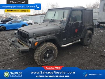 1999 Jeep Wrangler 4WD SE