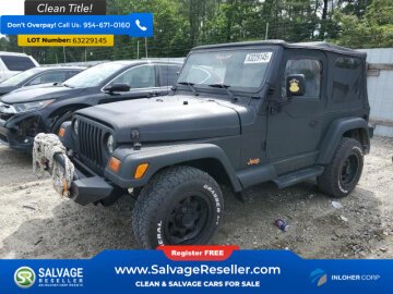 1999 Jeep Wrangler 4WD Sahara