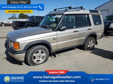 New 1999 Land Rover Discovery Series II