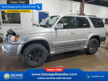 New 1999 Toyota 4Runner 4WD Limited