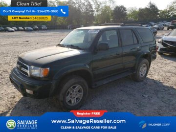 New 1999 Toyota 4Runner 4WD Limited