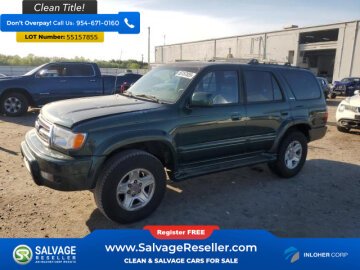 New 1999 Toyota 4Runner 4WD Limited