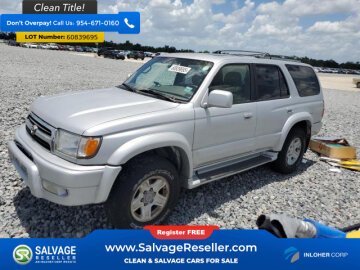 1999 Toyota 4Runner 2WD Limited