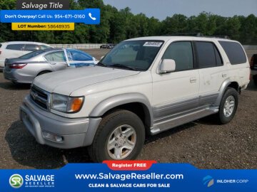1999 Toyota 4Runner 2WD Limited