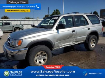1999 Toyota 4Runner 4WD