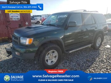 1999 Toyota 4Runner 2WD SR5