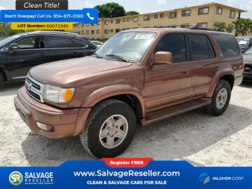 1999 Toyota 4Runner 2WD Limited