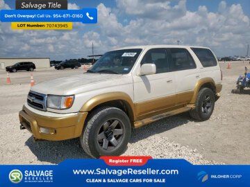 1999 Toyota 4Runner 2WD Limited