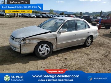 New 1999 Toyota Corolla