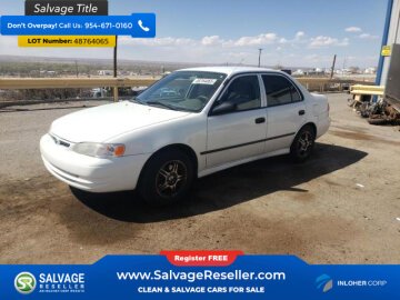 New 1999 Toyota Corolla