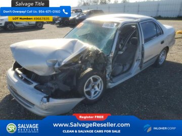 New 1999 Toyota Corolla