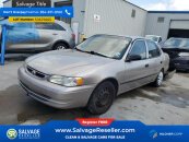 New 1999 Toyota Corolla