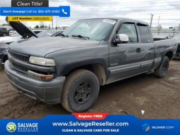 2000 Chevrolet Silverado 1500 4x4 Extended Cab