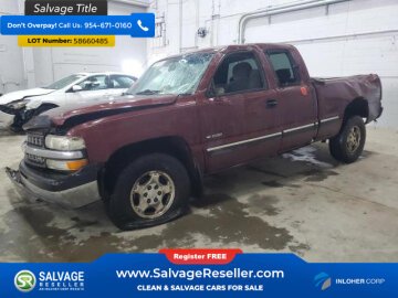 2000 Chevrolet Silverado 1500 4x4 Extended Cab