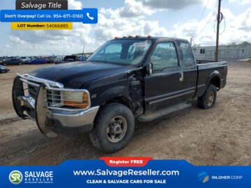 2000 Ford F250 4x4 SuperCab Super Duty