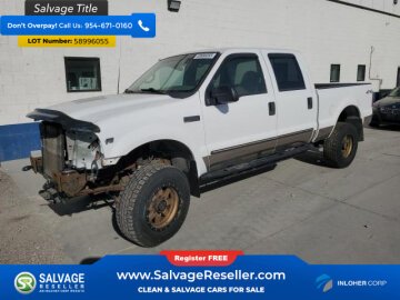 2000 Ford F250 4x4 Crew Cab Super Duty