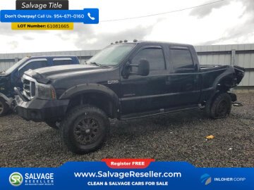 2000 Ford F250 4x4 Crew Cab Super Duty