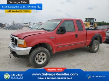 2000 Ford F250 4x4 SuperCab Heavy Duty