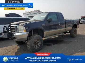 2000 Ford F250 4x4 SuperCab Super Duty