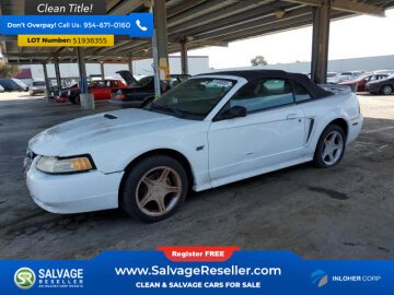 New 2000 Ford Mustang GT Convertible
