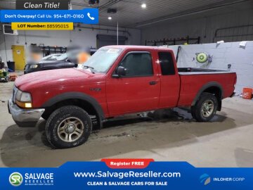 New 2000 Ford Ranger 4x4 SuperCab