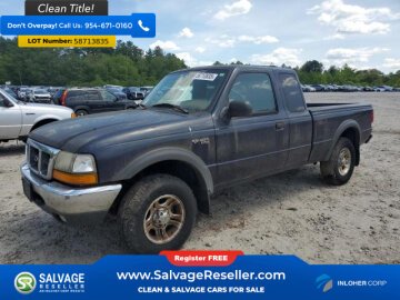 2000 Ford Ranger 4x4 SuperCab
