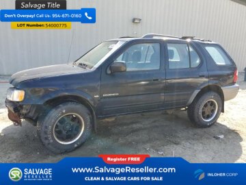 2000 Isuzu Rodeo 2WD