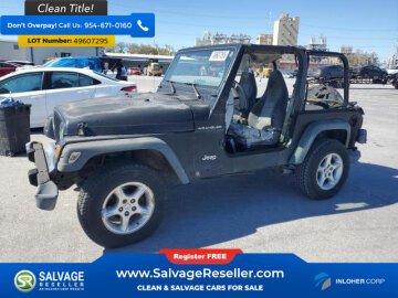 New 2000 Jeep Wrangler 4WD SE