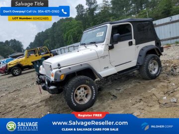 2000 Jeep Wrangler 4WD Sahara