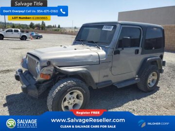 2000 Jeep Wrangler 4WD SE