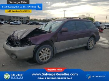 New 2000 Subaru Outback Limited Wagon