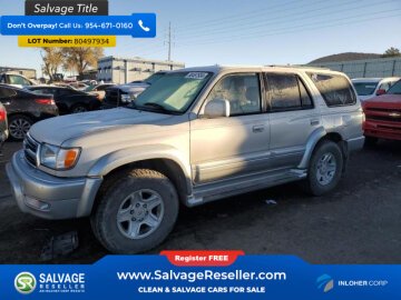 New 2000 Toyota 4Runner 2WD Limited