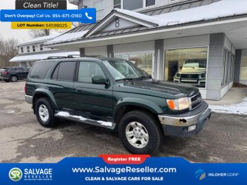 New 2000 Toyota 4Runner 4WD SR5