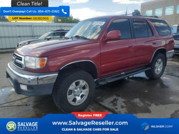 2000 Toyota 4Runner 4WD SR5