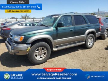 2000 Toyota 4Runner 4WD Limited