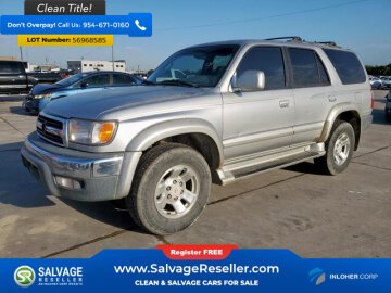 2000 Toyota 4Runner 2WD SR5