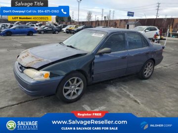 New 2000 Toyota Corolla