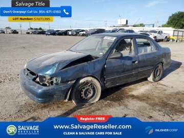 2000 Toyota Corolla