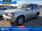 New 2000 Toyota Land Cruiser