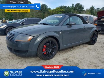 2001 Audi TT 1.8T quattro Roadster w/ 225hp