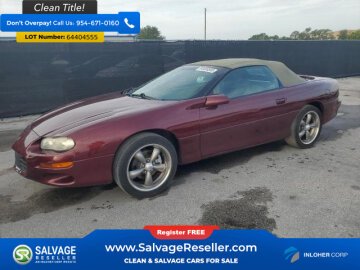 2001 Chevrolet Camaro Convertible