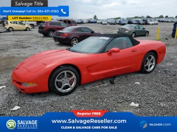 2001 Chevrolet Corvette Convertible