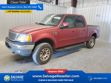 New 2001 Ford F150