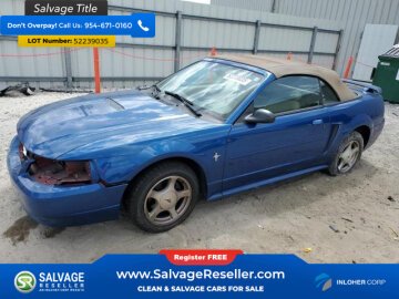 New 2001 Ford Mustang Convertible